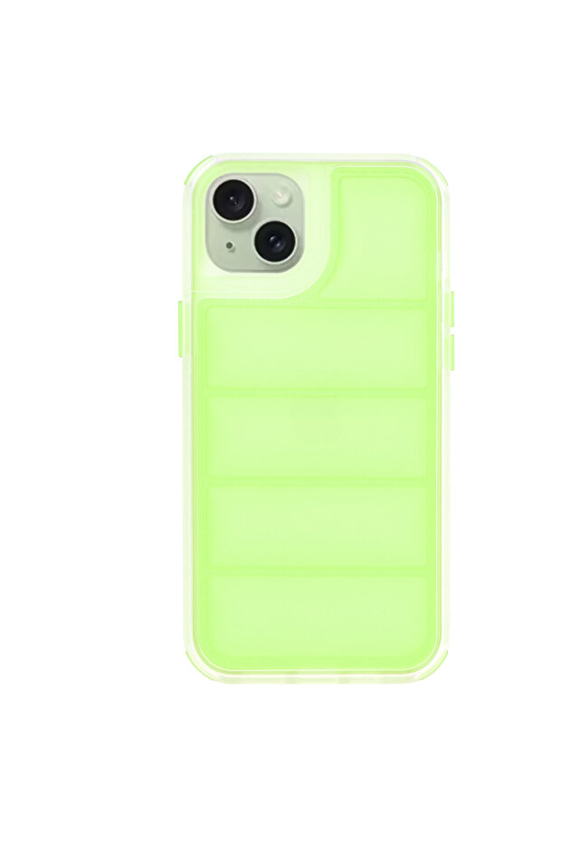iPhone 15 Plus Wave Shield Case, green - 4