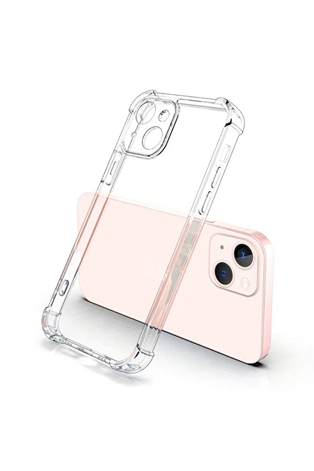 Husa iPhone 16 Shockproof Clear Silicone, transparenta - 2
