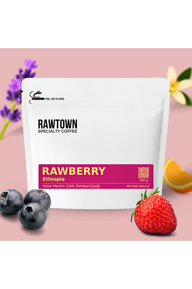 Rawberry - Ethiopia - Qualified Filter Coffee 1000 Gr - Coffee Bean - Whole Bean Coffee