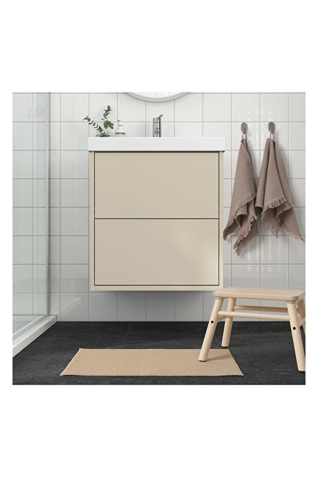 Fıntsen Bath Mat Beige 40X60 cm