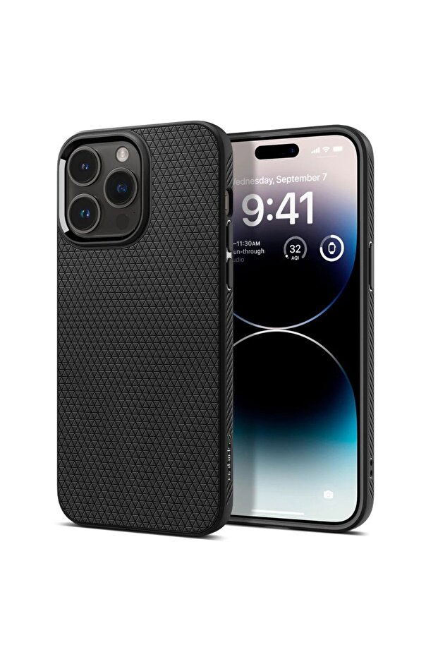 iPhone 14 Pro Liquid Air Case, black - 1
