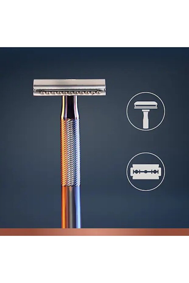 King C. Styling Set Double Edge Razor, - 4