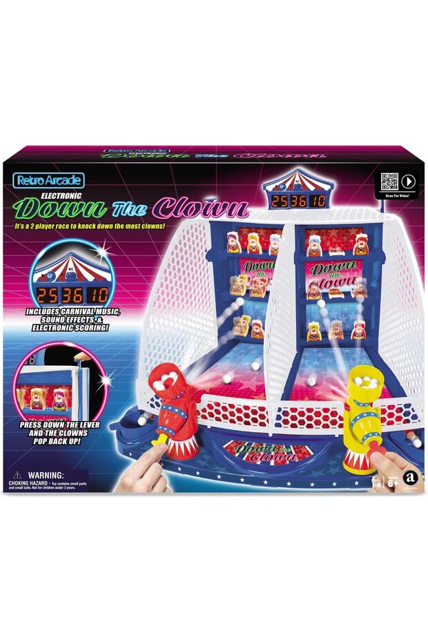 لعبة "Down the Clown" الإلكترونية الكلاسيكية - 3