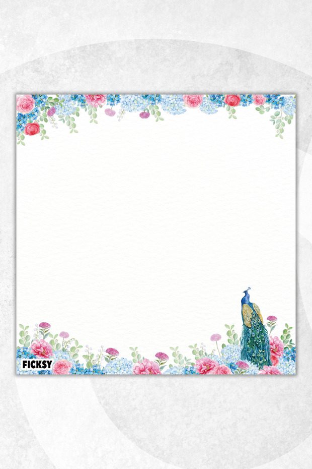 Flower Memo Pad - 9*9 cm Size - 50 Sheets - Notepad - Memopad - Note Paper - to Do List - Notebook - 1