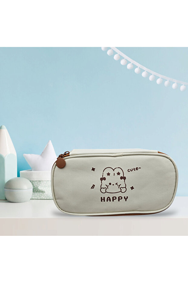 Cute Cat-Themed Adorable High-Quality Pen Holder Wallet Pencil Case Preschool Cute Gift