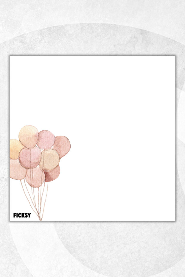 Flower Memo Pad - 9*9 cm Size - 50 Sheets - Notepad - Memopad - Note Paper - to Do List - Notebook - 1