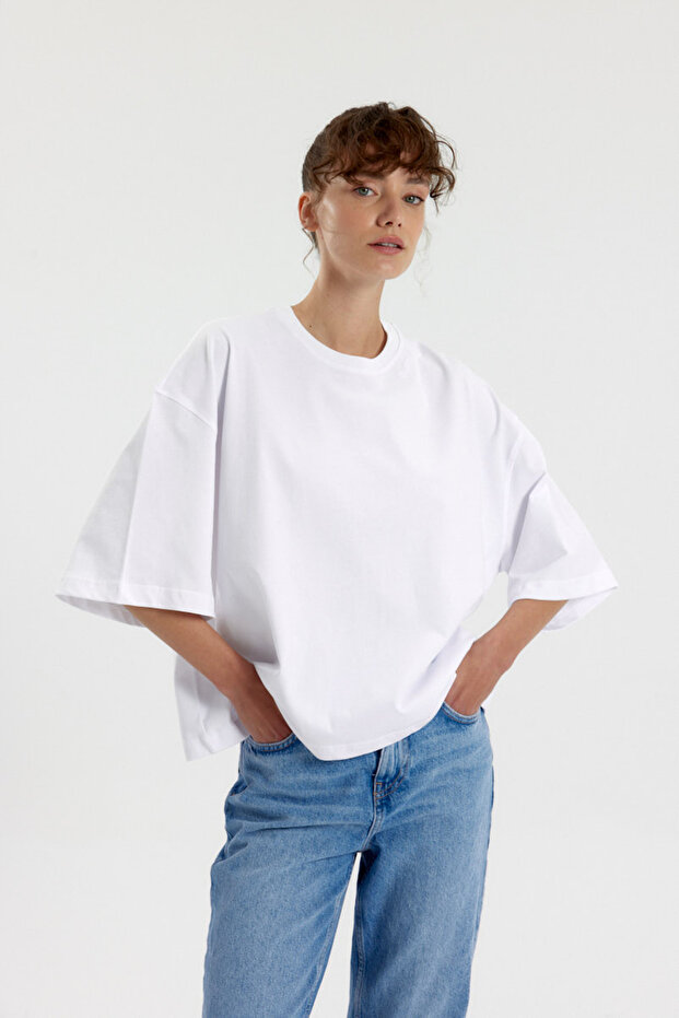 Essential 100% Cotton Oversize T-Shirt