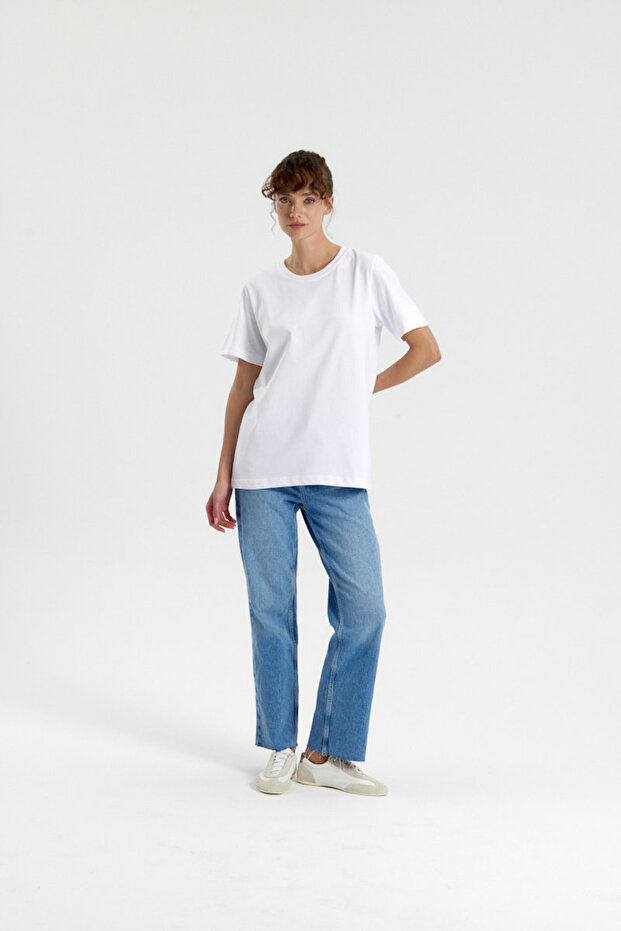 Esențial bumbac 100% basic tricou - 1