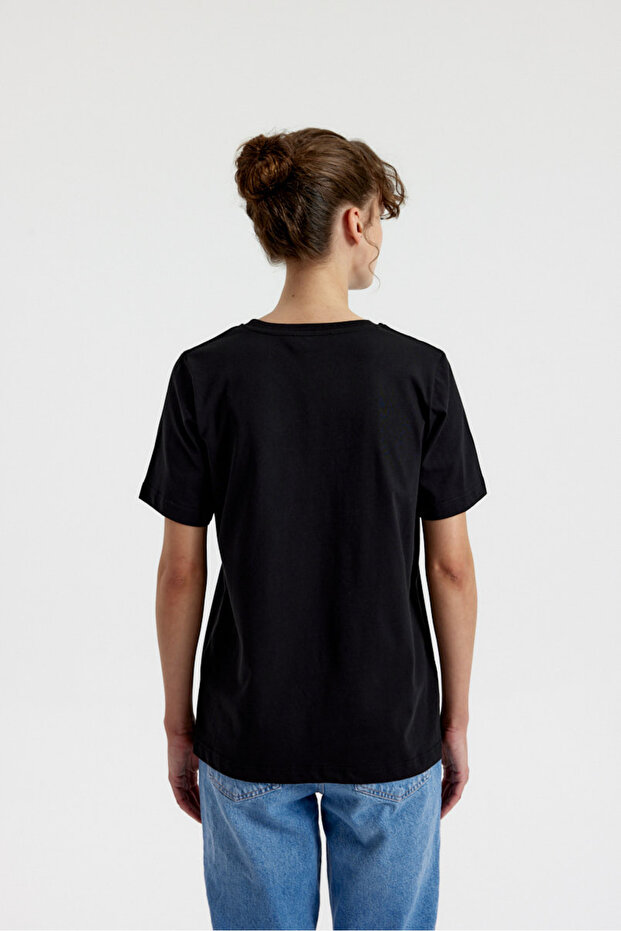 Esențial bumbac 100% basic tricou - 3