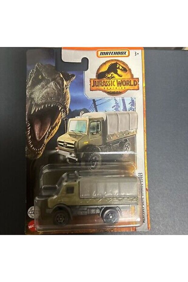 Imperfect Package - Jurassic World Mercedes-Benz Unimog U5023 Die-Cast Movie Toy Vehicle