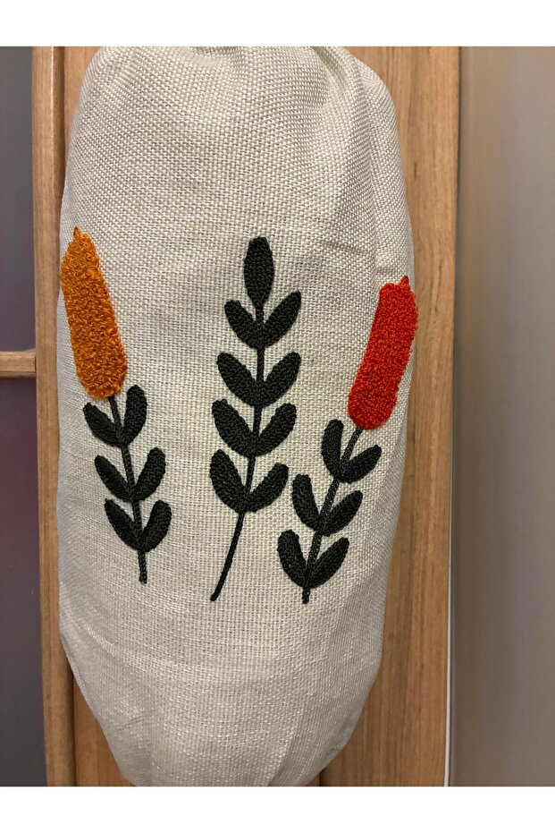 Poşetlik & Punch Keten Poşet Düzenleyici – Poşet Organizeri, Mutfak Poşet Düzenleyici 1 adet - 5