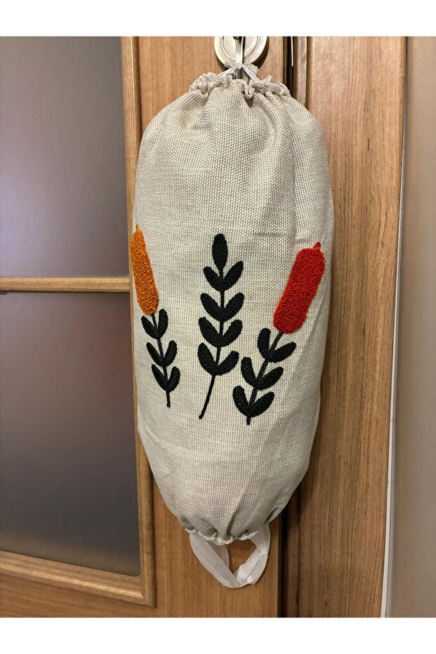 Poşetlik & Punch Keten Poşet Düzenleyici – Poşet Organizeri, Mutfak Poşet Düzenleyici 1 adet - 3