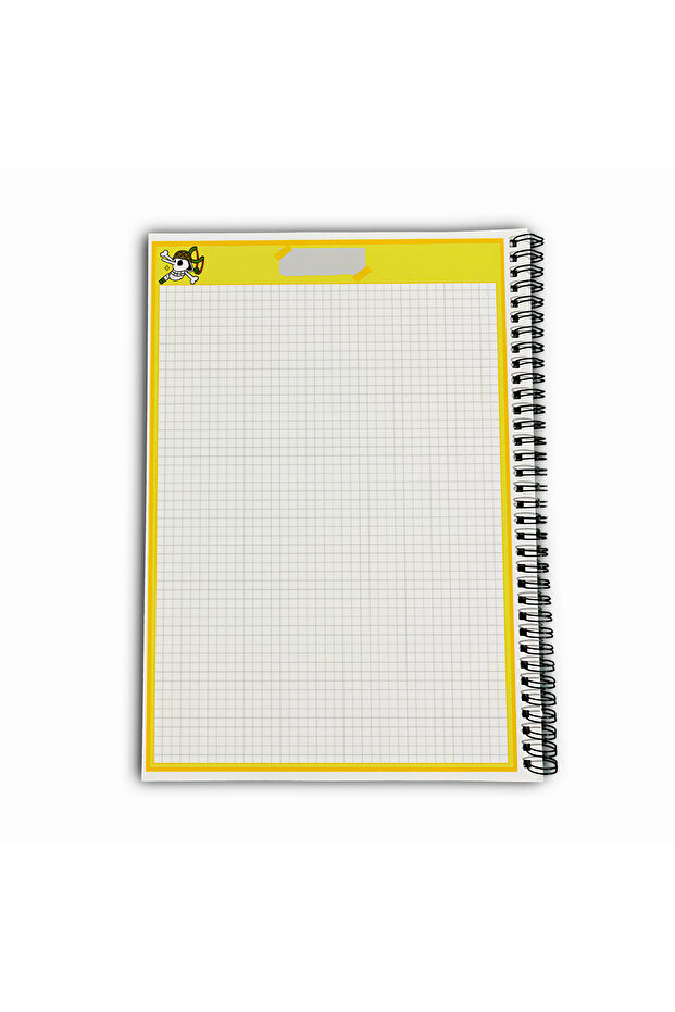 One Piece Usopp Checkered A4 School Notebook 72 Sheets Model 2 - Straw Hat Series - 6
