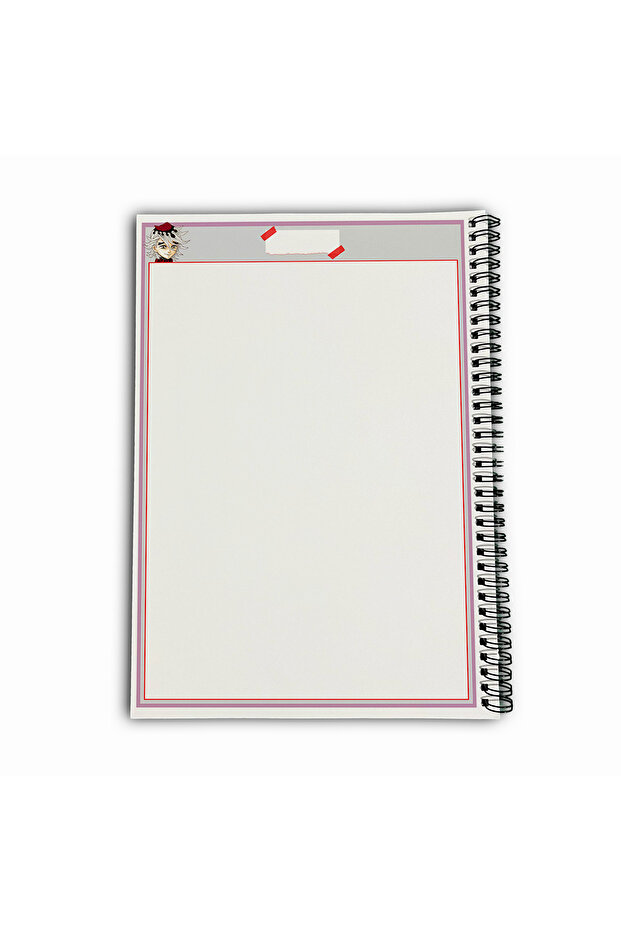 Demon Slayer Doma Unlined A4 School Notebook 72 Sheets Model 2 - 6