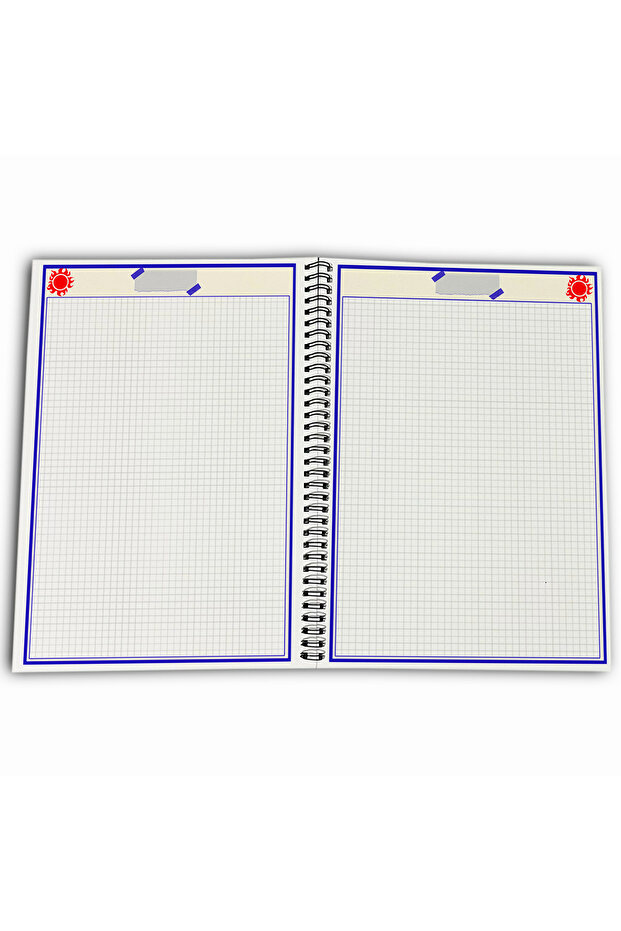 One Piece Jinbe Checkered A4 School Notebook 72 Sheets Model 2 - Straw Hat Series - 4