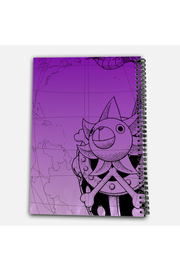 One Piece Robin Checkered A4 School Notebook 72 Sheets Model 2 - Straw Hat Series - 3