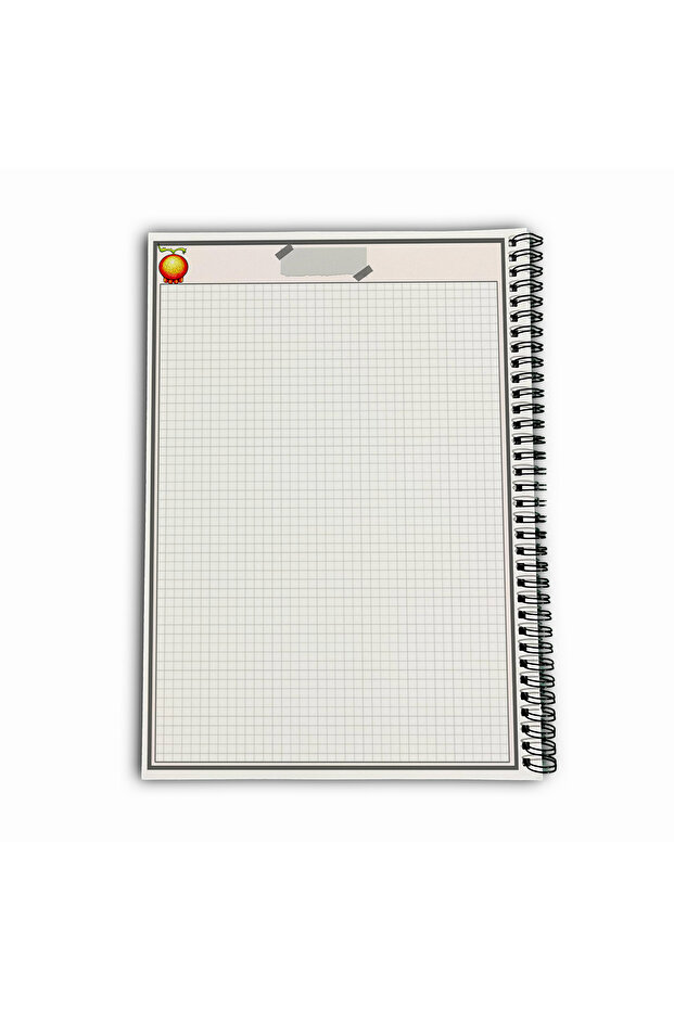 One Piece Brook Checkered A4 School Notebook 72 Sheets Model 1 - Straw Hat Series - 6
