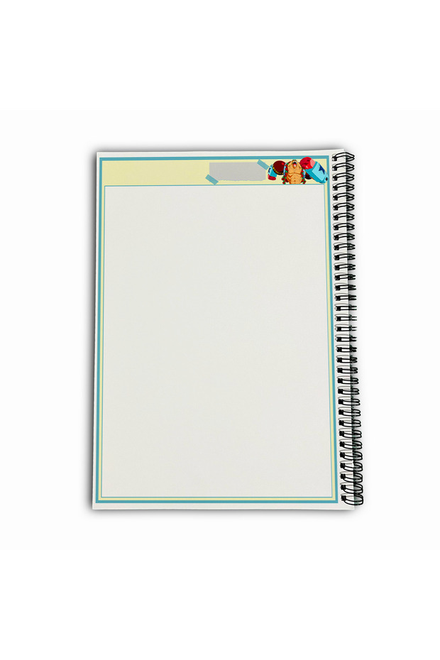 One Piece Franky Unlined A4 School Notebook 72 Sheets Model 2 - Straw Hat Series - 6