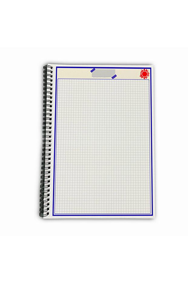 One Piece Jinbe Checkered A4 School Notebook 72 Sheets Model 2 - Straw Hat Series - 5