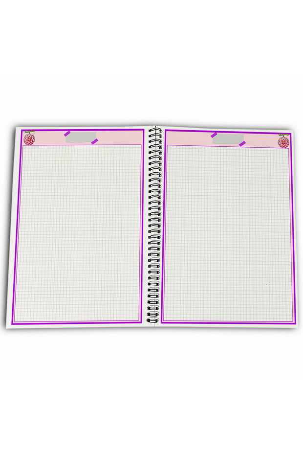 One Piece Robin Checkered A4 School Notebook 72 Sheets Model 1 - Straw Hat Series - 4