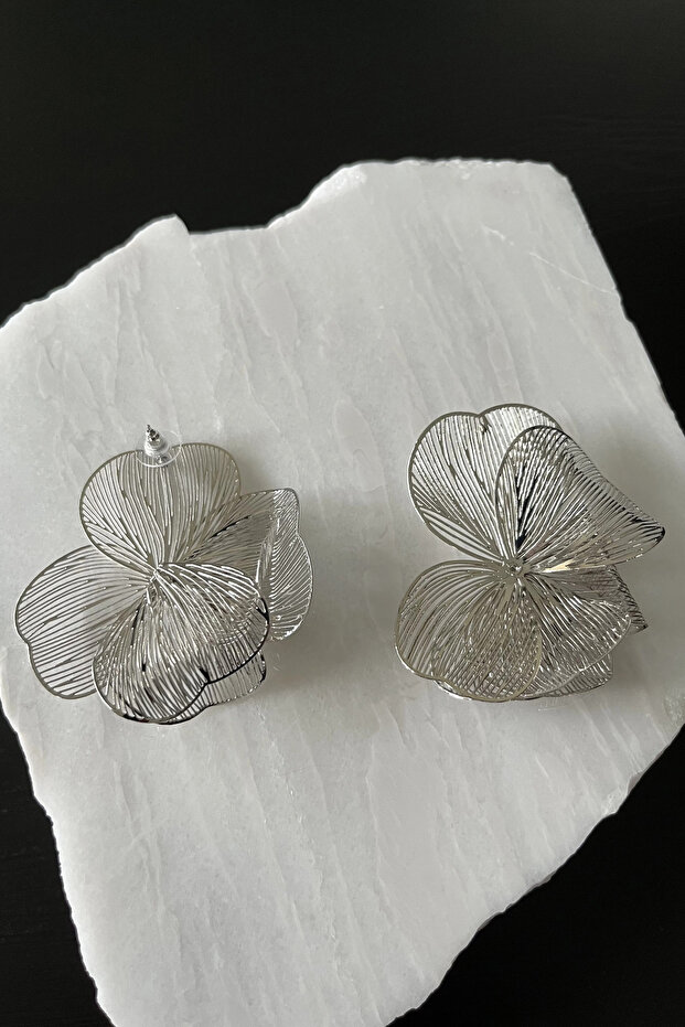 أقراط زهور تيل - 3