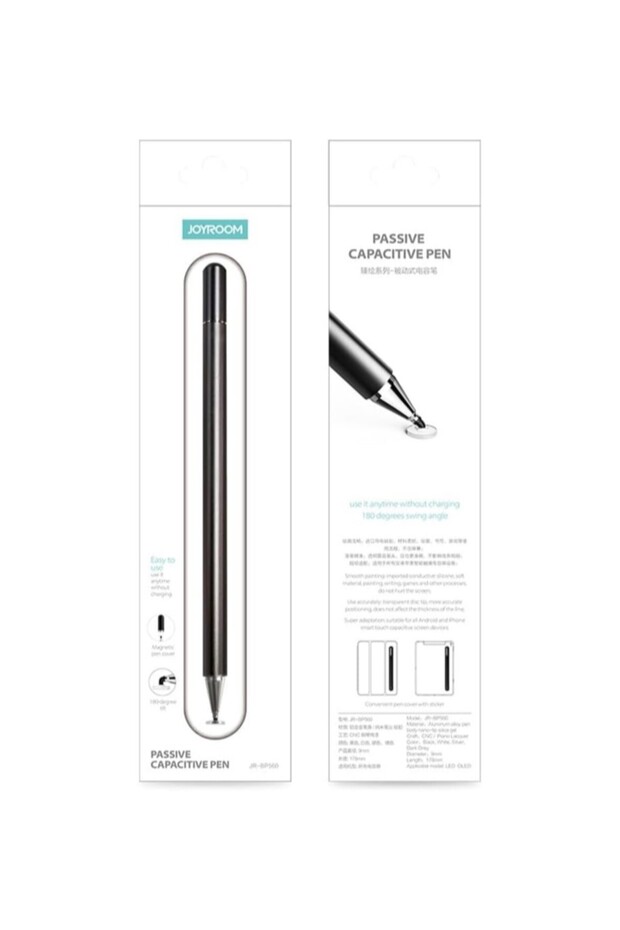 JR-BP560S Capacitive Touchscreen Stylus Passive Capacitive Pen with Two Replacement Nibs - 8