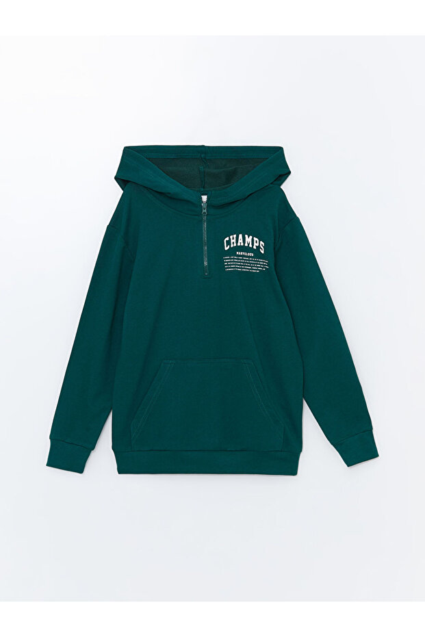 LCW Erkek Çocuk Uzun Kollu Hoodie Ve Eşofman Altı - 2