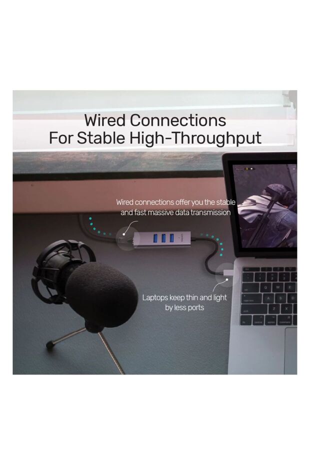 4-in-1 Ethernet Hub Y-3088B – Fast & Reliable - 4