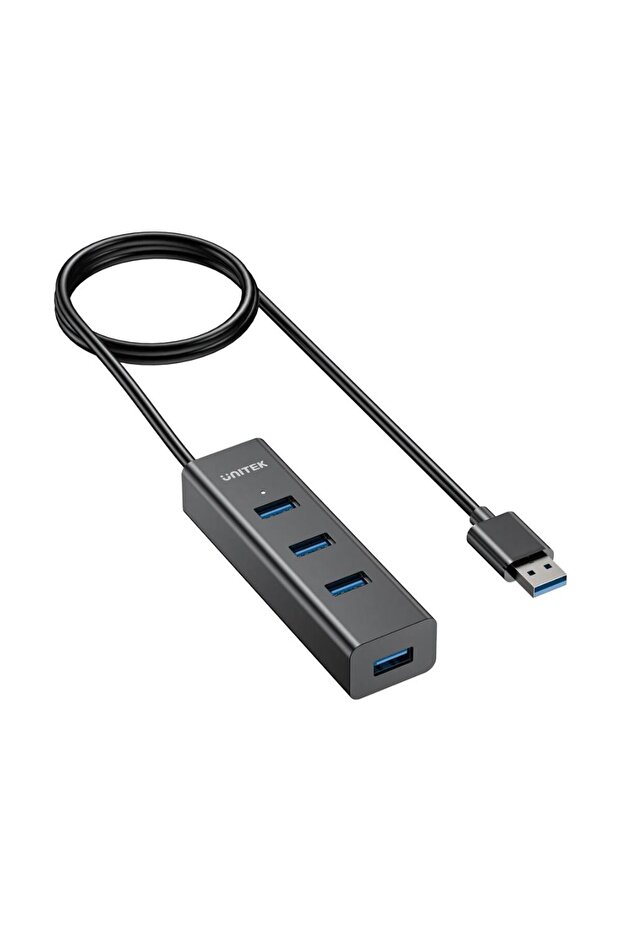 4-in-1 USB-A Hub with USB-C Power | Y-3089V - 8