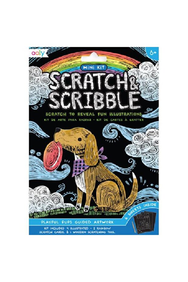 أعمال فنية موجهة من Scratch & Scribble لجراء مرحة - 1