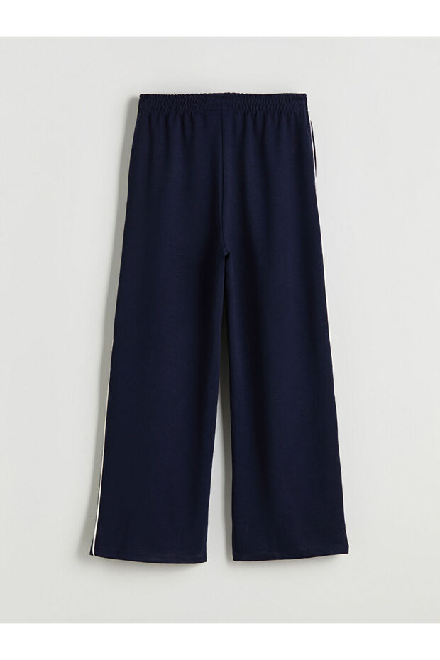 Beli Lastikli Kız Çocuk Eşofman Alt - 2