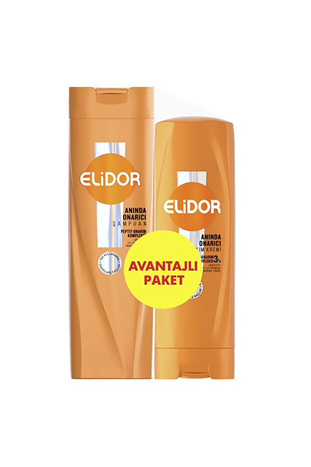 Anında Onarıcı Şampuan 400 Ml + Saç Kremi 200 Ml - 1