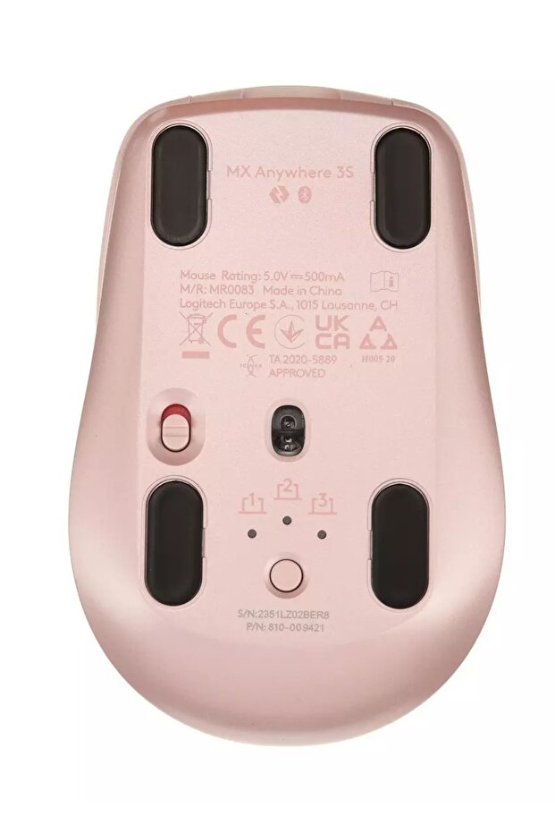 ماوس لاسلكي MX Anywhere 3S، لليد اليمنى، - 4