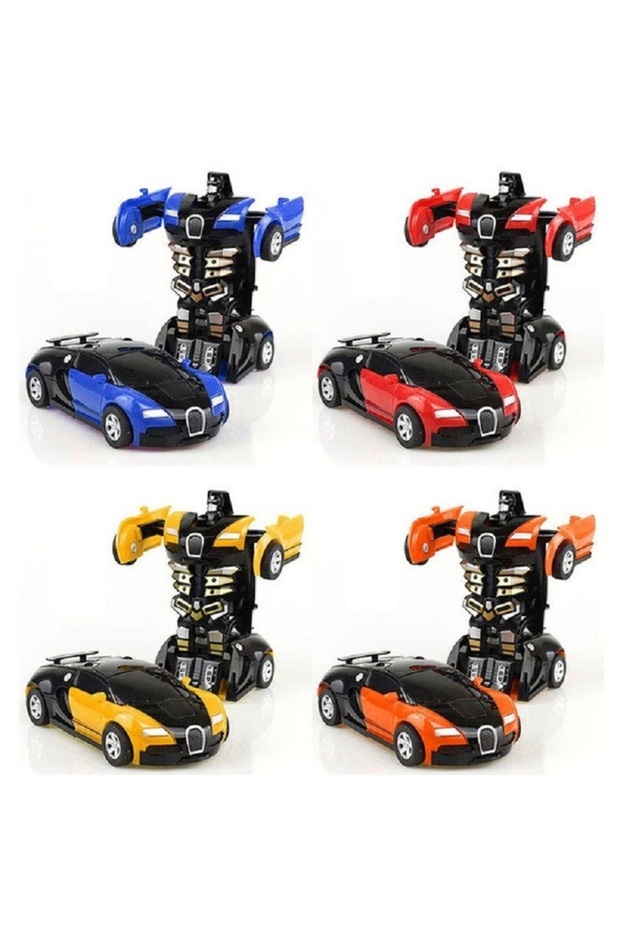 1Pcs Educational Toys Transforming into Robot Sports Car Lamborghini Toy Transformer Robot Car