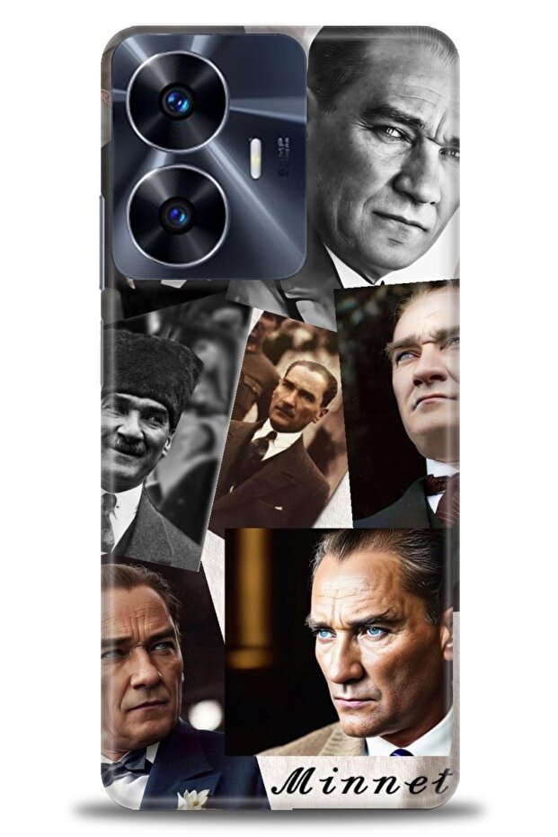 حافظة A+ Plus متوافقة مع 4G C55 + واقي شاشة سيراميك غير قابل للكسر - 27 - 1