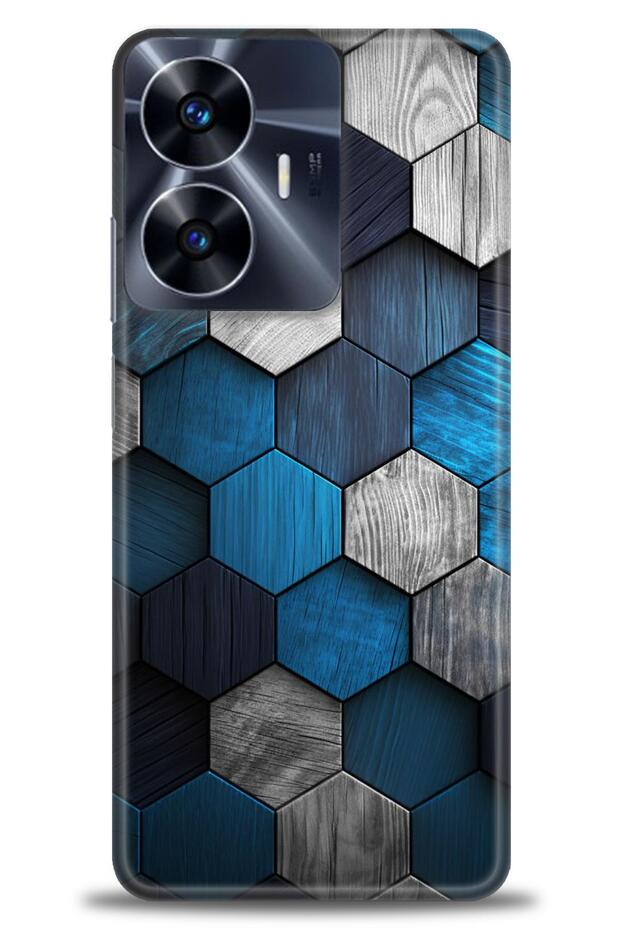 حافظة A+ Plus متوافقة مع 4G C55 + واقي شاشة سيراميك غير قابل للكسر - 323 - 1