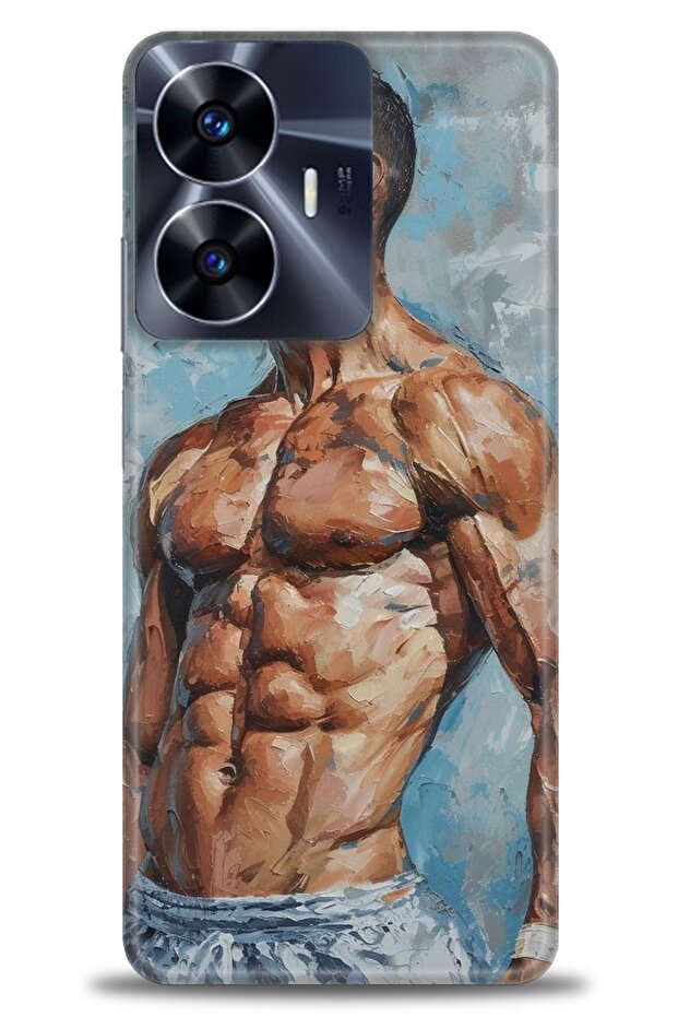 حافظة A+ Plus متوافقة مع 4G C55 + واقي شاشة سيراميك غير قابل للكسر - 4 - 1