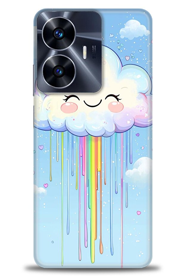 C55 4g Compatible A+ Plus Case + Ceramic Unbreakable Screen Protector - 307 - 1