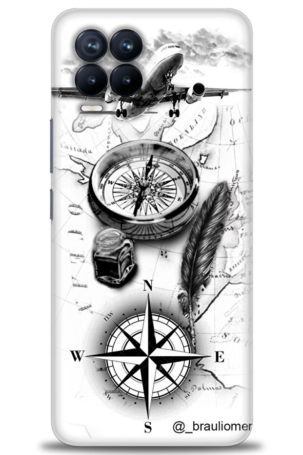 حافظة A+ Plus متوافقة مع 8 Pro + واقي شاشة سيراميك غير قابل للكسر - 81 - 1