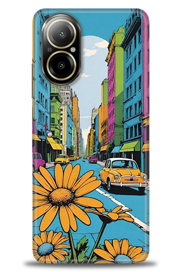 حافظة A+ Plus متوافقة مع 12 Lite 4G + واقي شاشة سيراميك غير قابل للكسر - 449 - 1