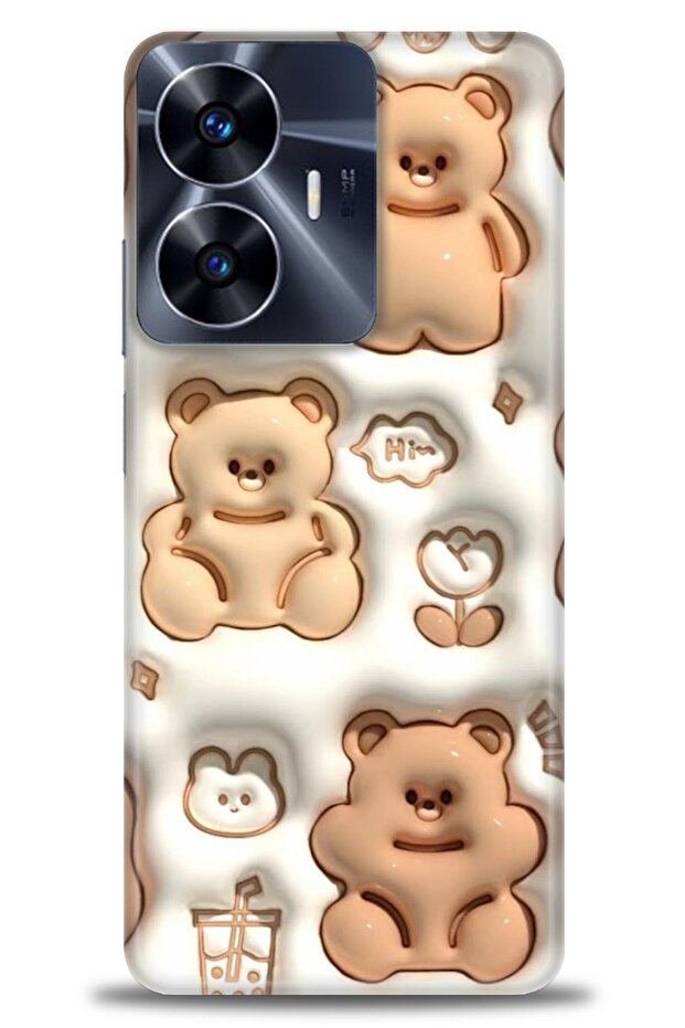 C55 4g Compatible A+ Plus Case + Ceramic Unbreakable Screen Protector - 115 - 1