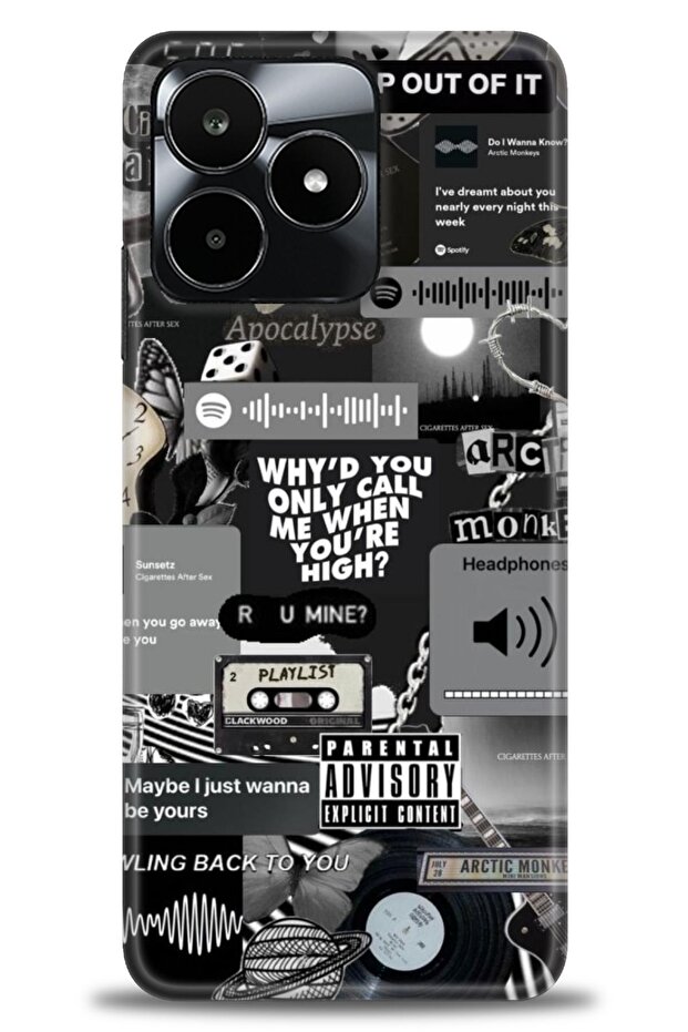 حافظة متوافقة مع C53 A+ Plus + واقي شاشة سيراميك غير قابل للكسر - 205 - 1