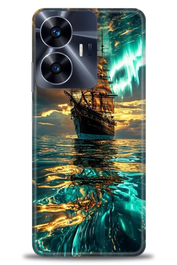 حافظة A+ Plus متوافقة مع 4G C55 + واقي شاشة سيراميك غير قابل للكسر - 237 - 1