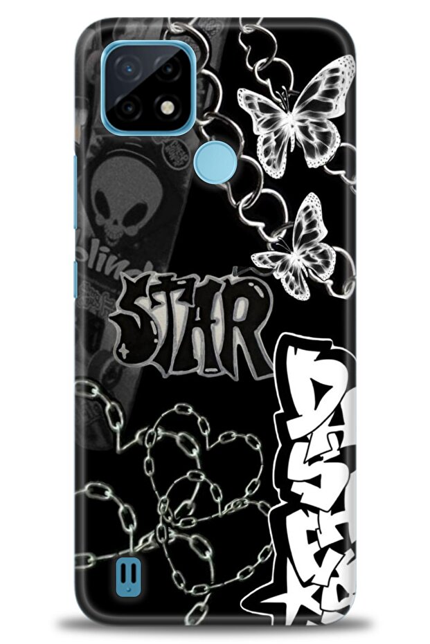 حافظة متوافقة مع C21 A+ Plus + واقي شاشة سيراميك غير قابل للكسر - 353 - 1