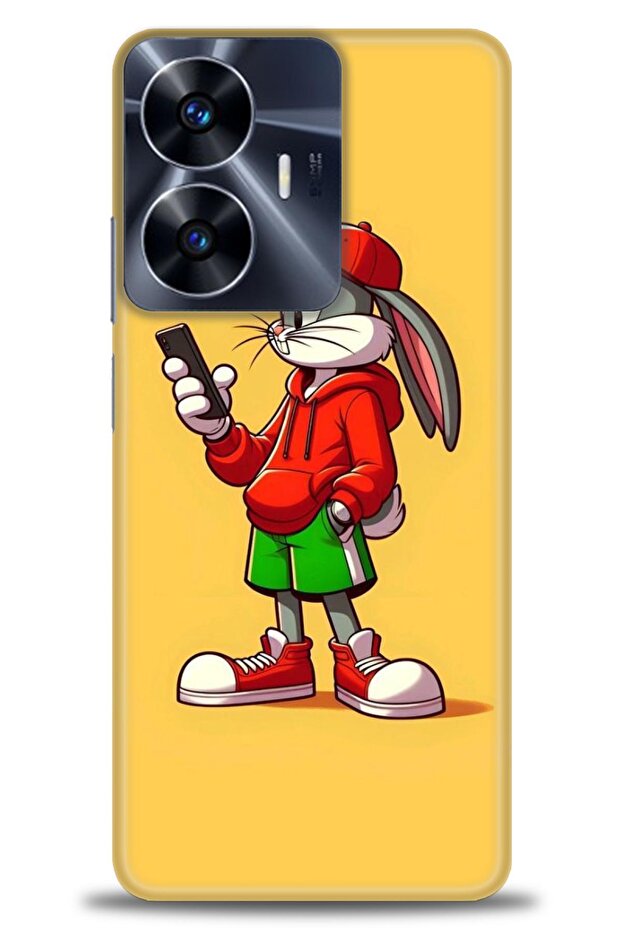 C55 4g Compatible A+ Plus Case + Ceramic Unbreakable Screen Protector - 401 - 1