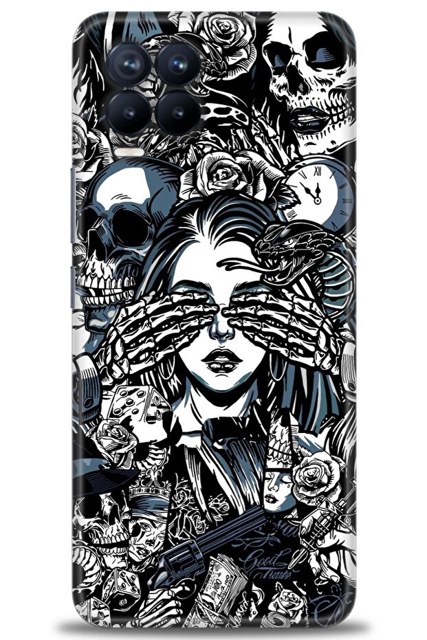 حافظة A+ Plus متوافقة مع 8 Pro + واقي شاشة سيراميك غير قابل للكسر - 352 - 1