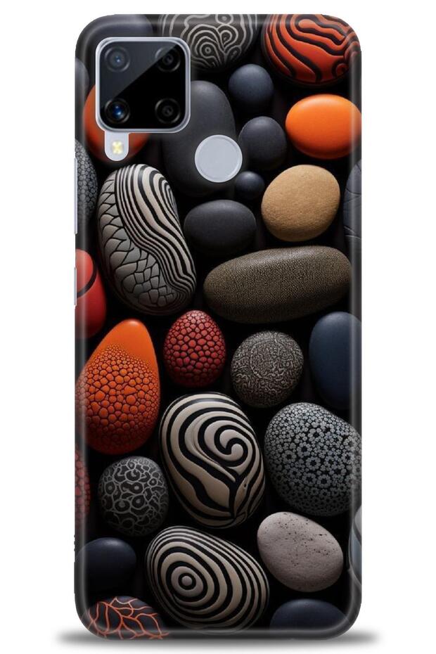 حافظة متوافقة مع C15 A+ Plus + واقي شاشة من السيراميك غير قابل للكسر - 344 - 1