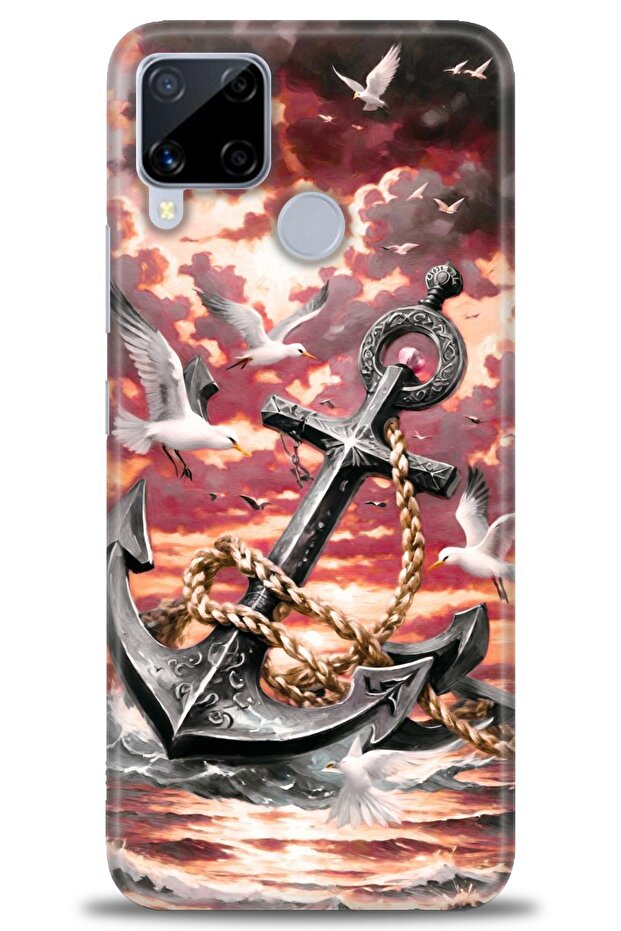 حافظة متوافقة مع C15 A+ Plus + واقي شاشة سيراميك غير قابل للكسر - 231 - 1