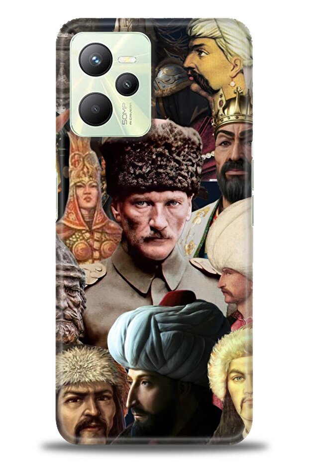 حافظة متوافقة مع C35 A+ Plus + واقي شاشة سيراميك غير قابل للكسر - 466 - 1