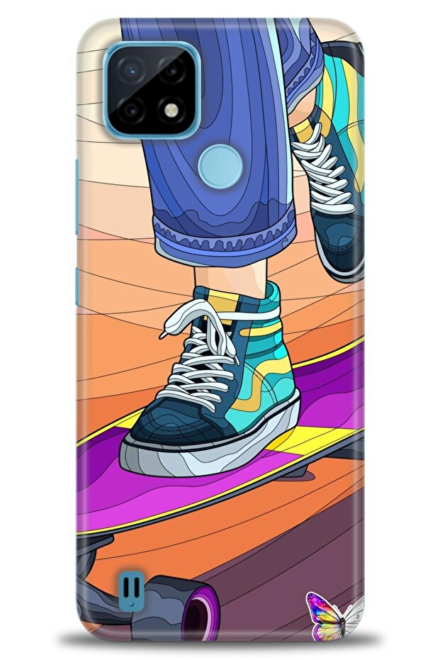 حافظة متوافقة مع C21 A+ Plus + واقي شاشة سيراميك غير قابل للكسر - 446 - 1